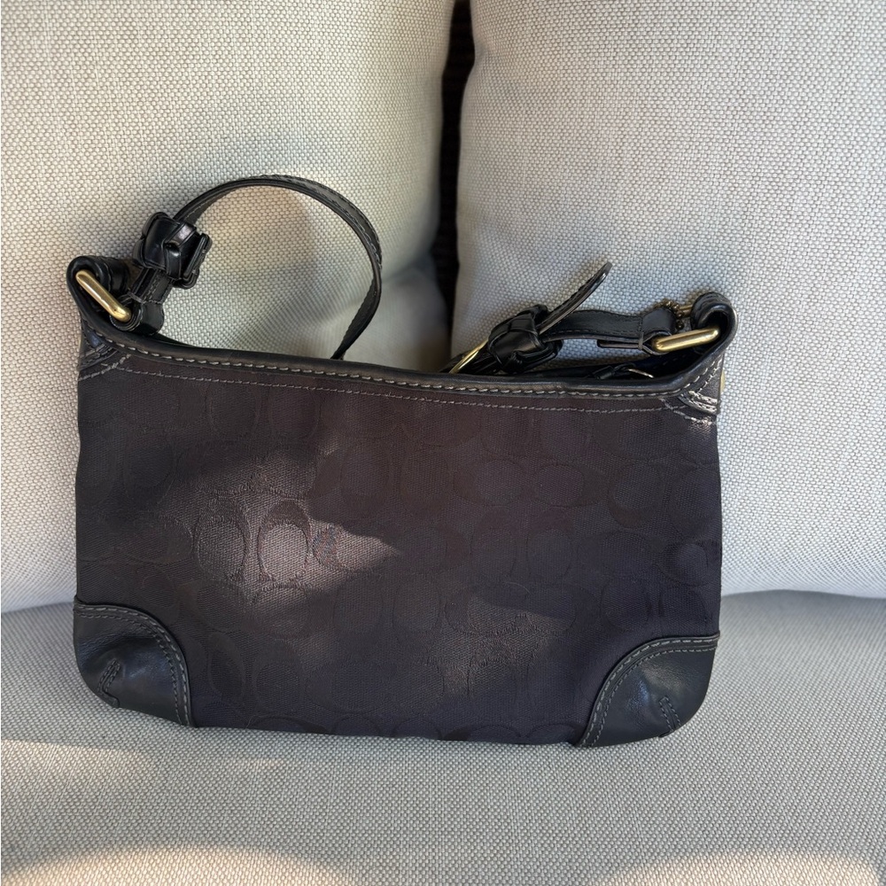 Y2K Coach signature Hamilton shoulder bag